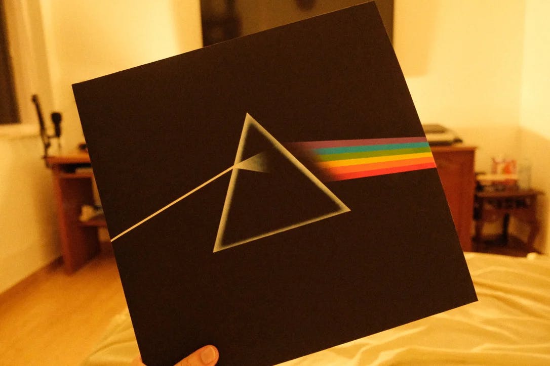 Dark Side of the Moon by Pink Floyd as a Vinyl record