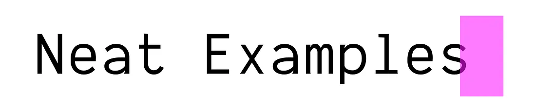 Neat Examples Logo