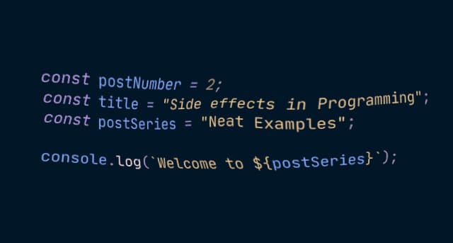 Side Effects in Programming